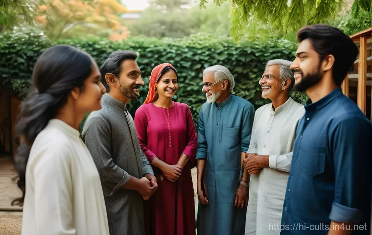신천지의 조직 구조 - "Inside a grand, minimalist hall with high ceilings and clean lines, symbolizing a structured hierar...