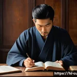 신천지 창립 과정 - **A Solitary Spiritual Seeker:** A determined and focused young man, in his late 20s or early 30s, r...